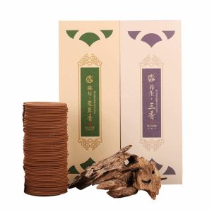 Aromaterapi/Rygning |  Agarwood Røgelse, Lao Shan Sandeltræ Røgelse, Hjemmelavet Indendørs Røgelse Til Badeværelse Og Toilet, Langvarig Mugwort Aroma. Aromaterapi/Rygning Aromaterapi/Rygning