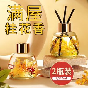 Aromaterapi/Rygning |  Dufte Af Osmanthus – Langvarig Indendørs Rumparfume Til Hjemmet, Fyrfri Duft Til Soveværelse Og Badeværelse, Fjerner Ubehagelig Lugt. Aromaterapi/Rygning Aromaterapi/Rygning