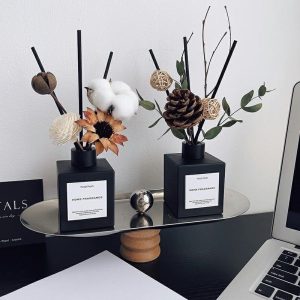 Aromaterapi/Rygning |  Uden Ild Aromaterapi Tørrede Blomster Niche Hjemme Indendørs Langvarig Soveværelse Rum Diffuser Høj Kvalitet Badeværelse Æterisk Olie Dekoration Aromaterapi/Rygning Aromaterapi/Rygning