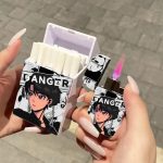 Lighter Og Rygningstilbehør |  Anime Nye Oppustelige Lighter Og Cigaretæske Kombination Kreativ Personlig Høj Æstetik Bærbar Cartoon Gave Til Kæreste Veninde Trendy Lighter Og Rygningstilbehør Lighter Og Rygningstilbehør