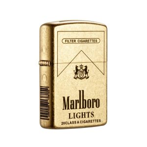 Lighter Og Rygningstilbehør |  Ægte Zorro Ultra-Tynd Ren Messing Petroleum Vindbeskyttet Lighter, Personlig Tilpasning, Marlboro Gave Til Mænd. Lighter Og Rygningstilbehør Lighter Og Rygningstilbehør