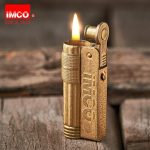 Lighter Og Rygningstilbehør |  Østrig Imco Petroleum Lighter 6700 Messing Vintage Nostalgisk Vindresistent Hjemmelavet Retro Personlighed Kreativ Lighter Og Rygningstilbehør Lighter Og Rygningstilbehør