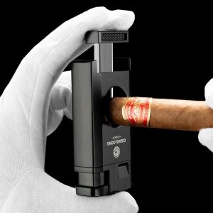 Lighter Og Rygningstilbehør |  Cigar Lighter 3-I-1 Cigar Klipper Lighter Enhed Lighter Med Special Cigar Saks V-Formet Lighter Og Rygningstilbehør Lighter Og Rygningstilbehør