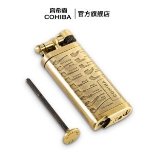 Lighter Og Rygningstilbehør |  Cohiba Officielle Ægte Cigar Lighter – Vintage Luksus Vindafvisende Lighter Til Cigarer Lighter Og Rygningstilbehør Lighter Og Rygningstilbehør