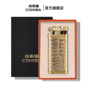 Lighter Og Rygningstilbehør |  Cohiba Officielle Ægte Cigar Lighter – Vintage Luksus Vindafvisende Lighter Til Cigarer Lighter Og Rygningstilbehør Lighter Og Rygningstilbehør