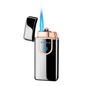 Lighter Og Rygningstilbehør |  Genopladelig Blæserfri Lighter Til Mænd – Luksuriøs Usb-Zippo Med Personlig Gravering, Perfekt Gave Til Kæresten. Lighter Og Rygningstilbehør Lighter Og Rygningstilbehør