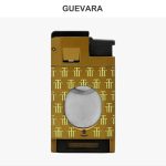 Lighter Og Rygningstilbehør |  Geuvara 2-I-1 Cubansk Stil Cigar Lighter Med Dobbeltblad Cigar Cutter I Metal Lighter Og Rygningstilbehør Lighter Og Rygningstilbehør