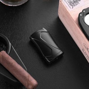 Lighter Og Rygningstilbehør |  Guevara Cigar Lighter – Vindafvisende Enkeltflamme, Genopladelig Ultratynd Bærbar Legeringslighter, Personlig Gave Til Mænd Lighter Og Rygningstilbehør Lighter Og Rygningstilbehør