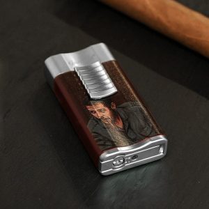 Lighter Og Rygningstilbehør |  Guevara Cigar Lighter, Vindafvisende Enkeltstående Lighters Med Che Guevara-Motiv, Personlig Gave. Lighter Og Rygningstilbehør Lighter Og Rygningstilbehør