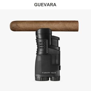 Lighter Og Rygningstilbehør |  Guevara Cigar Lighter, Vindresistent, Tre Direkte Trykluft, Tilpasset Cigaretstøtte, Personlig Kreativ Udendørs Lighter, Trendy. Lighter Og Rygningstilbehør Lighter Og Rygningstilbehør