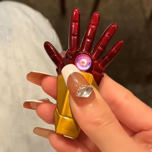 Lighter Og Rygningstilbehør |  Jernmandens Håndflade Opladningslighter, Kreativ Marvel Figur, Handskeformet Lighter Med Wolframtråd, Vindbestandig. Lighter Og Rygningstilbehør Lighter Og Rygningstilbehør