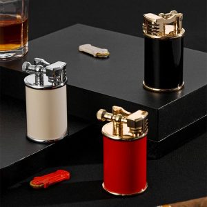 Lighter Og Rygningstilbehør |  Jifeng Monsun Cigar Lighter Med Direkte Zinclegering, Malet Overflade, Stor Kapacitet, Cigar Tænderen I Gaveæske. Lighter Og Rygningstilbehør Lighter Og Rygningstilbehør