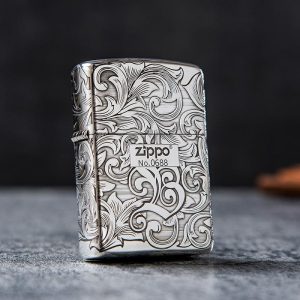 Lighter Og Rygningstilbehør |  Lighter Ægte Ren Sølv Rustning Limited Edition Hjerte Tang Græs Indgravering Originalt Produkt Herre Gave Zp Lighter Og Rygningstilbehør Lighter Og Rygningstilbehør