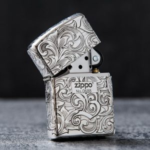 Lighter Og Rygningstilbehør |  Lighter Ægte Ren Sølv Rustning Limited Edition Hjerte Tang Græs Indgravering Originalt Produkt Herre Gave Zp Lighter Og Rygningstilbehør Lighter Og Rygningstilbehør