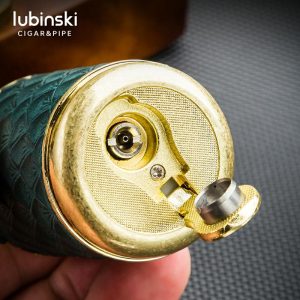 Lighter Og Rygningstilbehør |  Lubinski Cigar Lighter Med Enkelt Direkte Tryk, Stor Atmosfære, Blå Flamme, Vindafvisende, Multifunktionel Med Hulværktøj, Retro Design. Lighter Og Rygningstilbehør Lighter Og Rygningstilbehør