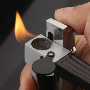 Lighter Og Rygningstilbehør |  Ny Sammenklappelig Pibe Lighter, Multifunktionel, Gasdrevet, Skrå Flamme, Kreativ, Personlig, Retro, Bærbar, Kompakt Metal. Lighter Og Rygningstilbehør Lighter Og Rygningstilbehør