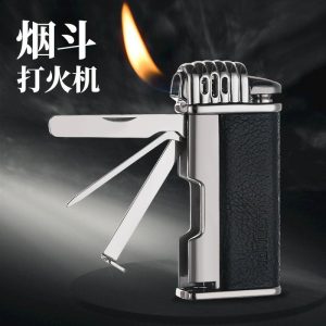 Lighter Og Rygningstilbehør |  Tian Gong Multifunktionel Oppustelig Pibe Lighter, Åben Ild, Skrå Ild, Personlig Retro, Bærbar Lighter, Gaveidé. Lighter Og Rygningstilbehør Lighter Og Rygningstilbehør