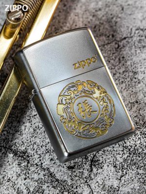 Lighter Og Rygningstilbehør |  Zippo Lighter Ægte Original Begrænset Udgave Tilpasset Mat Finish Med Kinesiske Efternavne, Benzin Vindafvisende Med Indgravering – Perfekt Gave Til Kæresten. Lighter Og Rygningstilbehør Lighter Og Rygningstilbehør