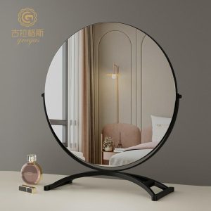 Spejl Til Makeup |  Gragas Makeup Spejl, Luksuriøst Bordspejl I Stor Størrelse, Hd Kosmetikspejl, Foldbart Trendy Ultra-Hvidt Glas Spejl. Spejl Til Makeup Spejl Til Makeup